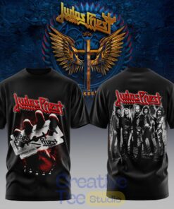 Judas Priest Faithkeepers 2026 Tour Vintage Metal Rock 3D Shirt