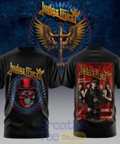 Judas Priest Faithkeepers 2026 Tour Vintage Metal Rock 3D Shirt