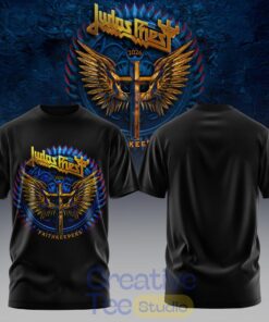 Judas Priest Faithkeepers 2026 Tour Wings Black Edition 2D Shirt