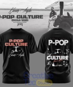 Karan Aujla P-Pop Culture World Tour Blackout Limited Edition 3D T-Shirt