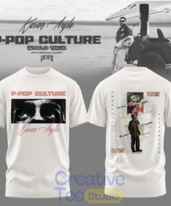 Karan Aujla P-Pop Culture World Tour White Signature T-Shirt