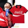 Karina And Winter Aespa World Cup 2026 Coca Cola Red Polo Shirt