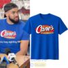 Karl Anthony Towns KAT Raising Canes Chicken Fingers Logo Shirt