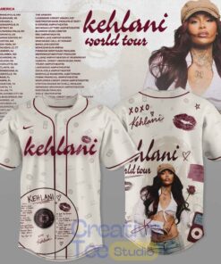 Kehlani Midnight Memories World Tour Jersey