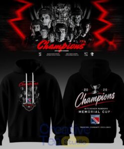 Kitchener Rangers 2026 Memorial Cup Champions Special Hoodie