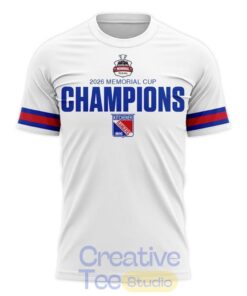 Kitchener Rangers 2026 Memorial Cup Champions T-Shirt