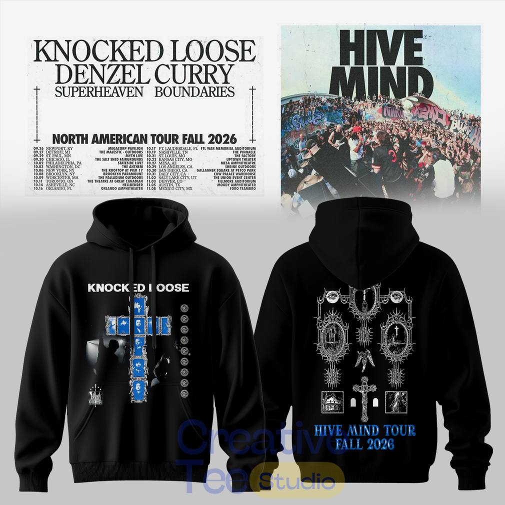 Knocked Loose Hive Mind Tour Fall 2026 Hoodie Knocked Loose Hive Mind Tour Fall 2026 Hoodie