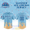 Knoxville Smokies Summer Ice Cream Custom Baseball Jersey