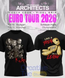Korn Band Euro Tour 2026 Shirt