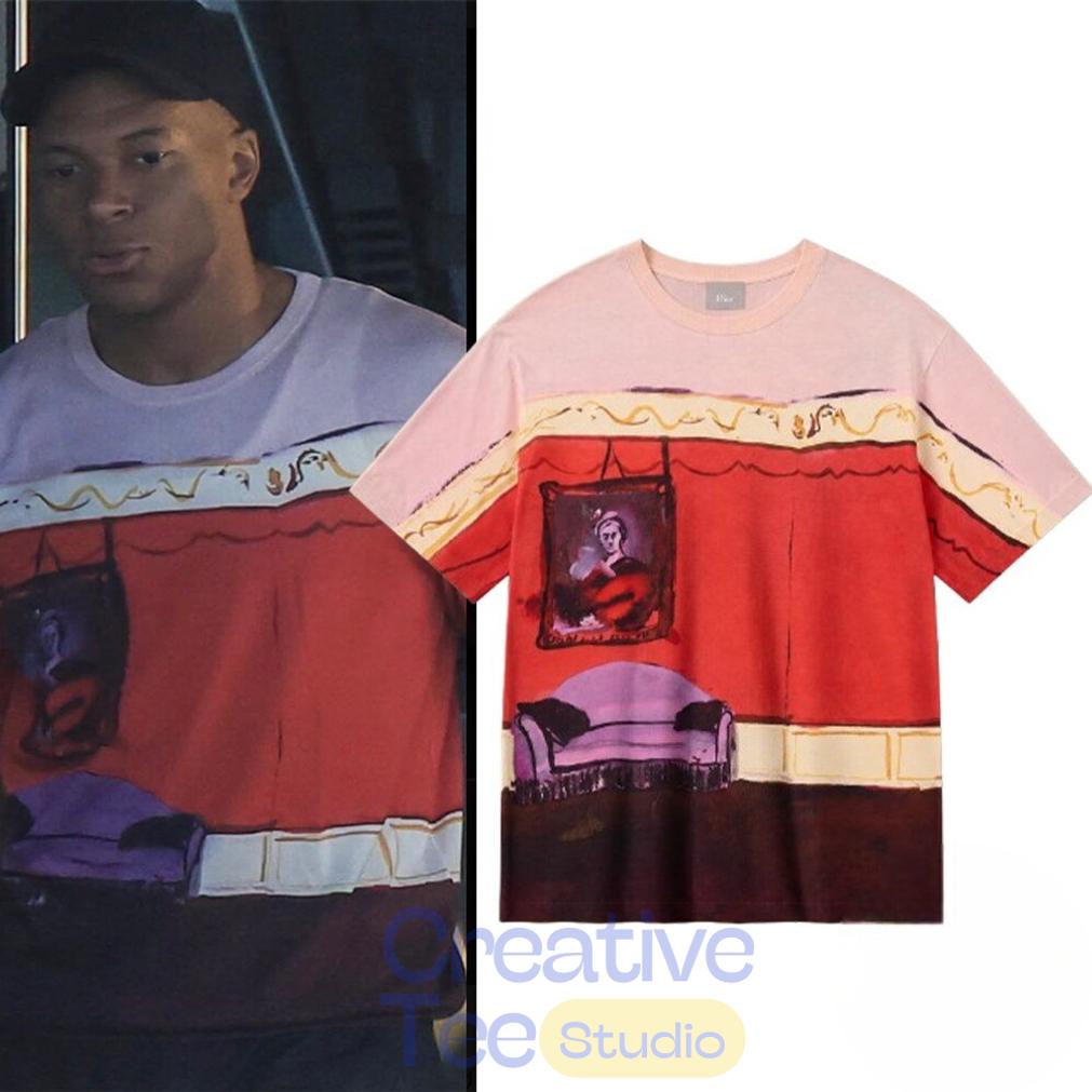 Kylian Mbappe Ester Exposito Dior Dioriviera T-Shirt 2026 Kylian Mbappe Ester Exposito Dior Dioriviera T-Shirt 2026