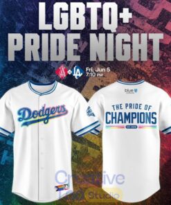 LA Dodgers 2026 LGBTQ+ Pride Night Jersey