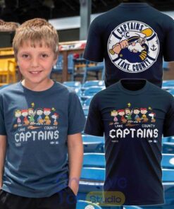 Lake County Captains 2026 Peanuts Game Day Celebration Tee Hoodie