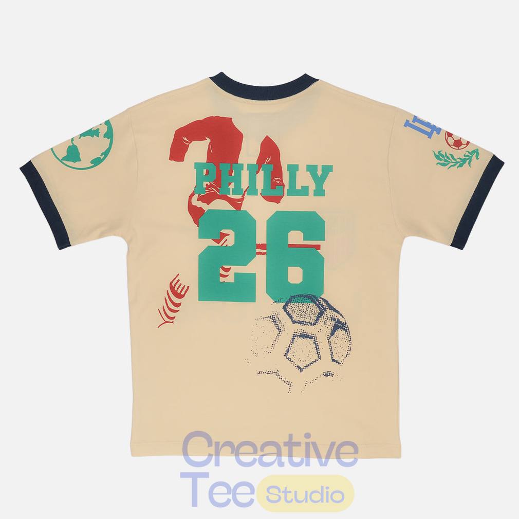 Lapstone x USMNT US National Team Phily Ringer Tee Lapstone x USMNT US National Team Phily Ringer Tee