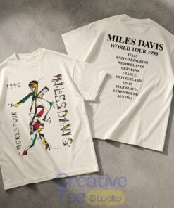 LeBron James Miles Davis World Tour 1990 Shirt In Italy