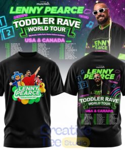 Lenny Pearce Toddler Rave World Tour Limited 3D T-Shirt