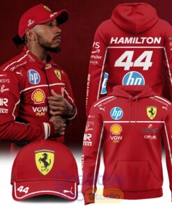 Lewis Hamilton 44 Ferrari Limited Edition Hoodie
