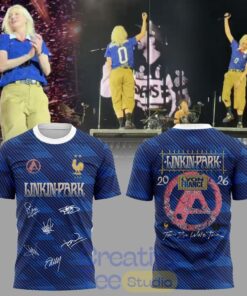 Linkin Park x From Zero World Tour 2026 Vive la FRANCE Shirt