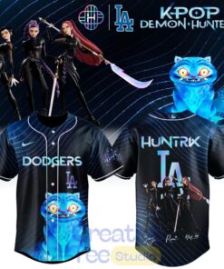 Los Angeles Dodgers K-Pop Demon Hunters 2026 Baseball Jersey