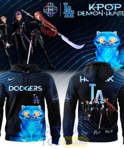 Los Angeles Dodgers K-Pop Demon Hunters 2026 Hoodie