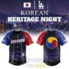 Los Angeles Dodgers Korean Heritage Night 2026 Baseball Jersey
