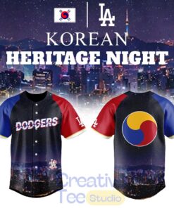 Los Angeles Dodgers Korean Heritage Night 2026 Baseball Jersey