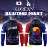 Los Angeles Dodgers Korean Heritage Night 2026 Hoodie