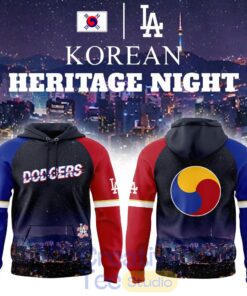 Los Angeles Dodgers Korean Heritage Night 2026 Hoodie