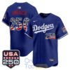 Los Angeles Dodgers USA 250 Fourth of July Special Jersey 3 SkcVl.jpg