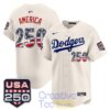 Los Angeles Dodgers USA 250 Fourth of July Special Jersey 4 2yBId.jpg