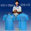 Louis Tomlinson x 28 Clothing Classic Football Shirts Jersey – Blue