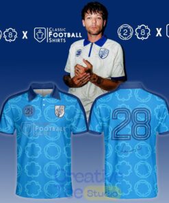 Louis Tomlinson x 28 Clothing Classic Football Shirts Jersey – Blue
