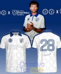 Louis Tomlinson x 28 Clothing Classic Football Shirts Jersey – White