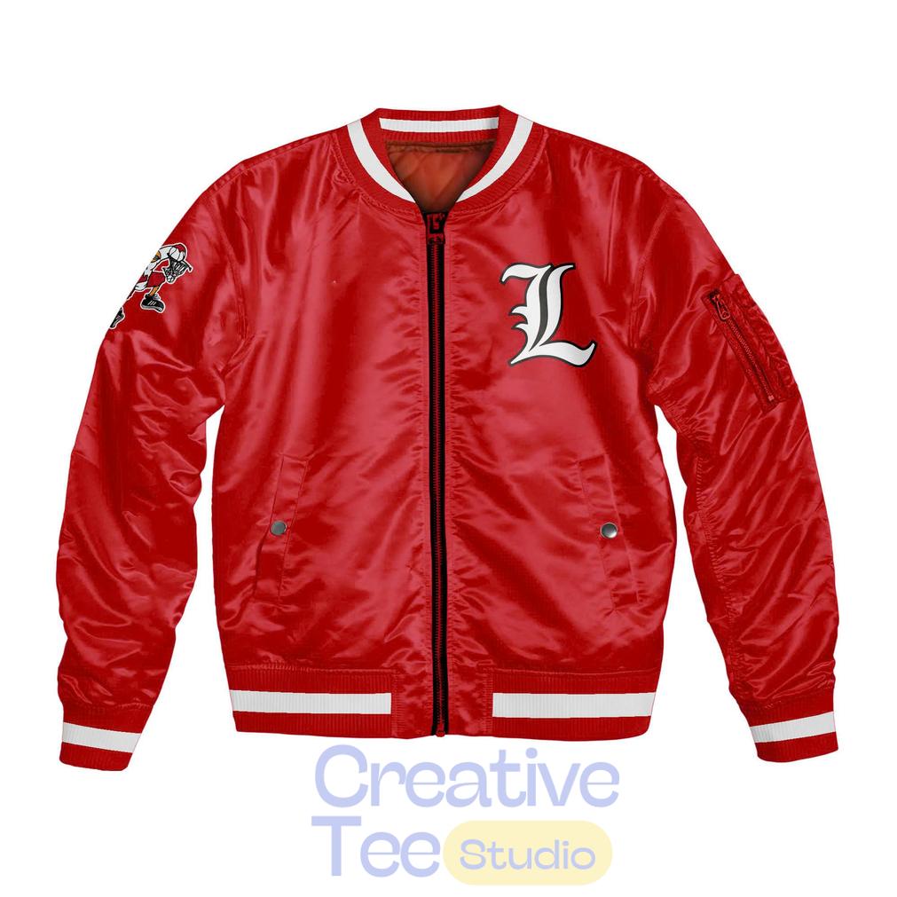 Louisville Cardinals Too Nice Bomber Jacket Louisville Cardinals Too Nice Bomber Jacket