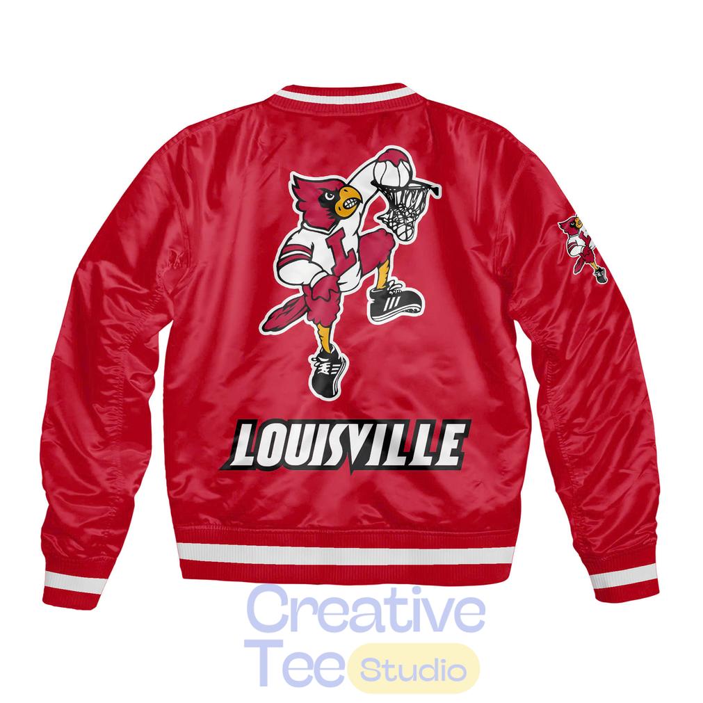 Louisville Cardinals Too Nice Bomber Jacket Louisville Cardinals Too Nice Bomber Jacket