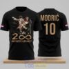 Luka Modric 200 Games Infinite Legacy 2026 World Cup T-Shirt
