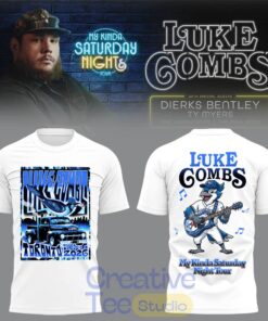 Luke Combs “My Kinda Saturday Night Tour” 2026 x Toronto Blue Jays T-Shirt