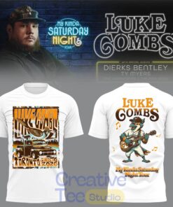 Luke Combs “My Kinda Saturday Night Tour” 2026 x Toronto Blue Jays T-Shirt
