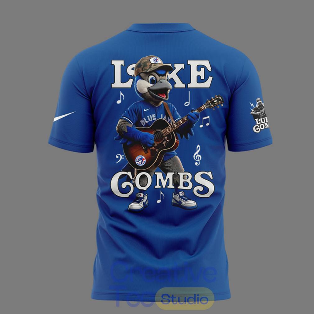 Luke Combs x Toronto Blue Jays 50th Anniversary – My Kinda Saturday Night Tour 2026 T-Shirt Luke Combs x Toronto Blue Jays 50th Anniversary – My Kinda Saturday Night Tour 2026 T-Shirt