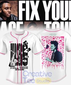 Masego Fix Your Face Tour 2026 Baseball Jersey