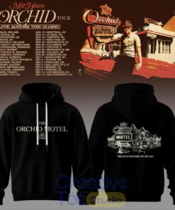 Matt Hansen The Orchid Tour 2026 Special Black Hoodie