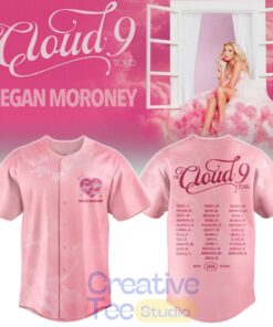 Megan Moroney “The Cloud 9 Tour” Pink Baseball Jersey