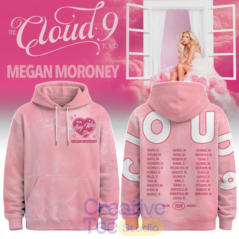 Megan Moroney The CLOUD 9 Tour Special Tee Hoodie Megan Moroney The CLOUD 9 Tour Special Tee Hoodie