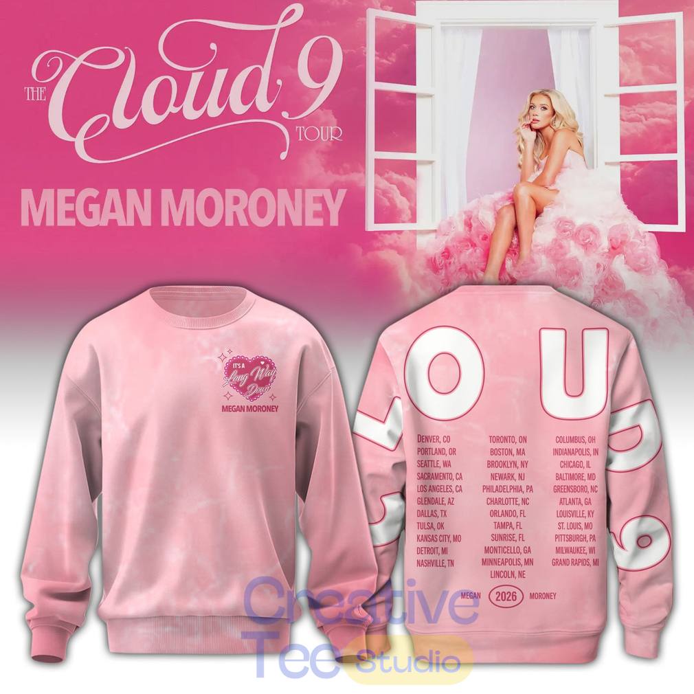 Megan Moroney The CLOUD 9 Tour Special Tee Hoodie Megan Moroney The CLOUD 9 Tour Special Tee Hoodie