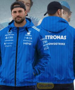 Mercedes AMG Petronas F1 Team Windbreaker Jacket