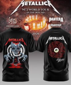 Metallica – M72 World Tour 2026 T-Shirt