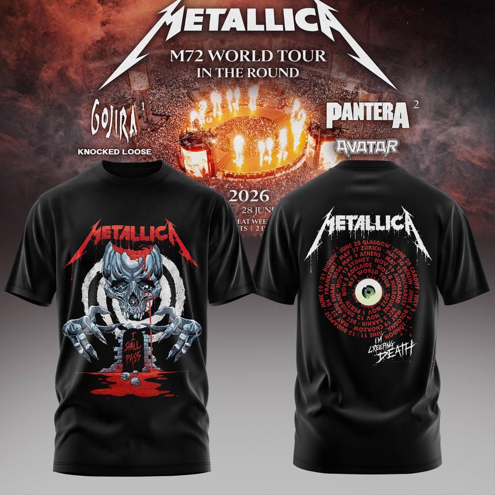 Metallica - M72 World Tour 2026 T-Shirt Metallica - M72 World Tour 2026 T-Shirt