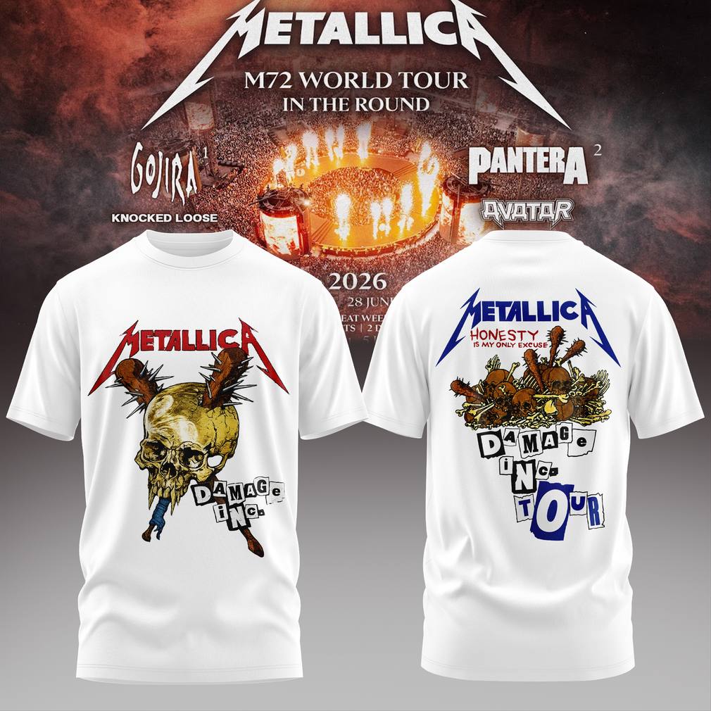 Metallica - M72 World Tour 2026 T-Shirt Metallica - M72 World Tour 2026 T-Shirt