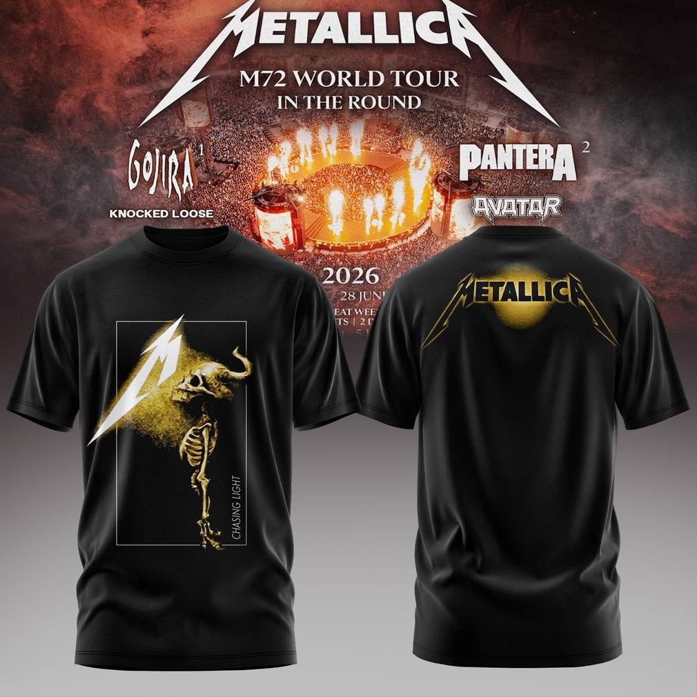 Metallica - M72 World Tour 2026 T-Shirt Metallica - M72 World Tour 2026 T-Shirt