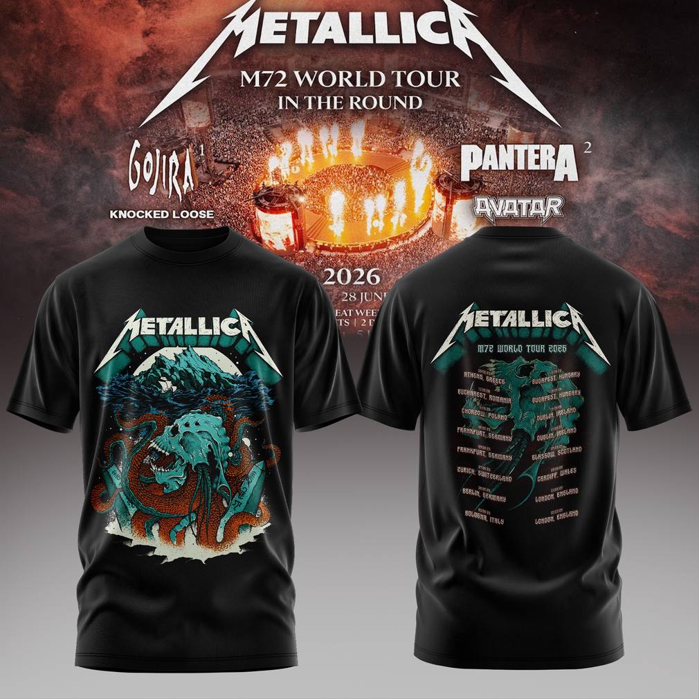 Metallica - M72 World Tour 2026 T-Shirt Metallica - M72 World Tour 2026 T-Shirt
