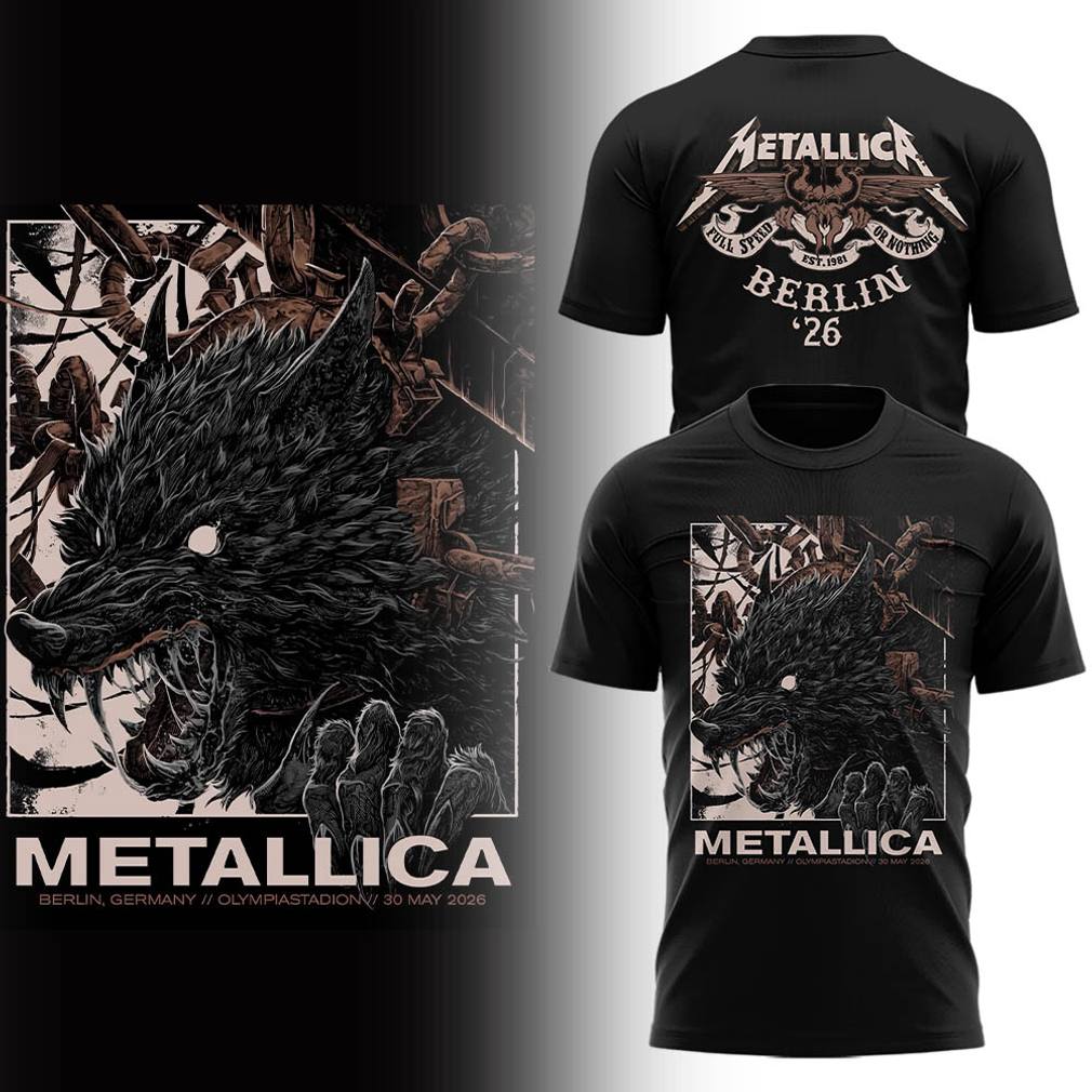 Metallica - M72 World Tour Berlin '26 T-Shirt Metallica - M72 World Tour Berlin '26 T-Shirt